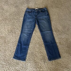 Levis 505 Jeans Mens 29x30 Blue Straight Leg Medium Wash Fade Denim Pants